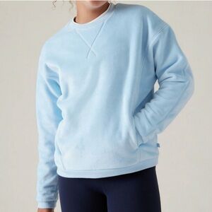 NWT Athleta Feelin Good Sweatshirt Size L/12